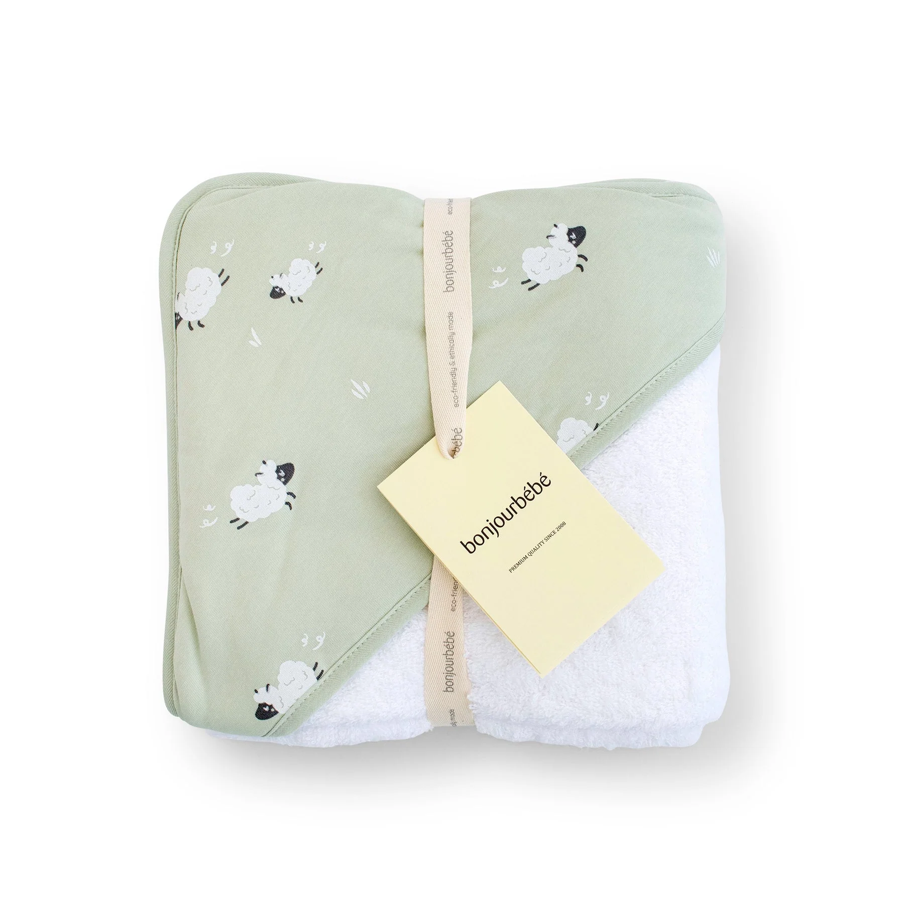 Toalla Con Capucha XL | Verde - Saro - Image 2