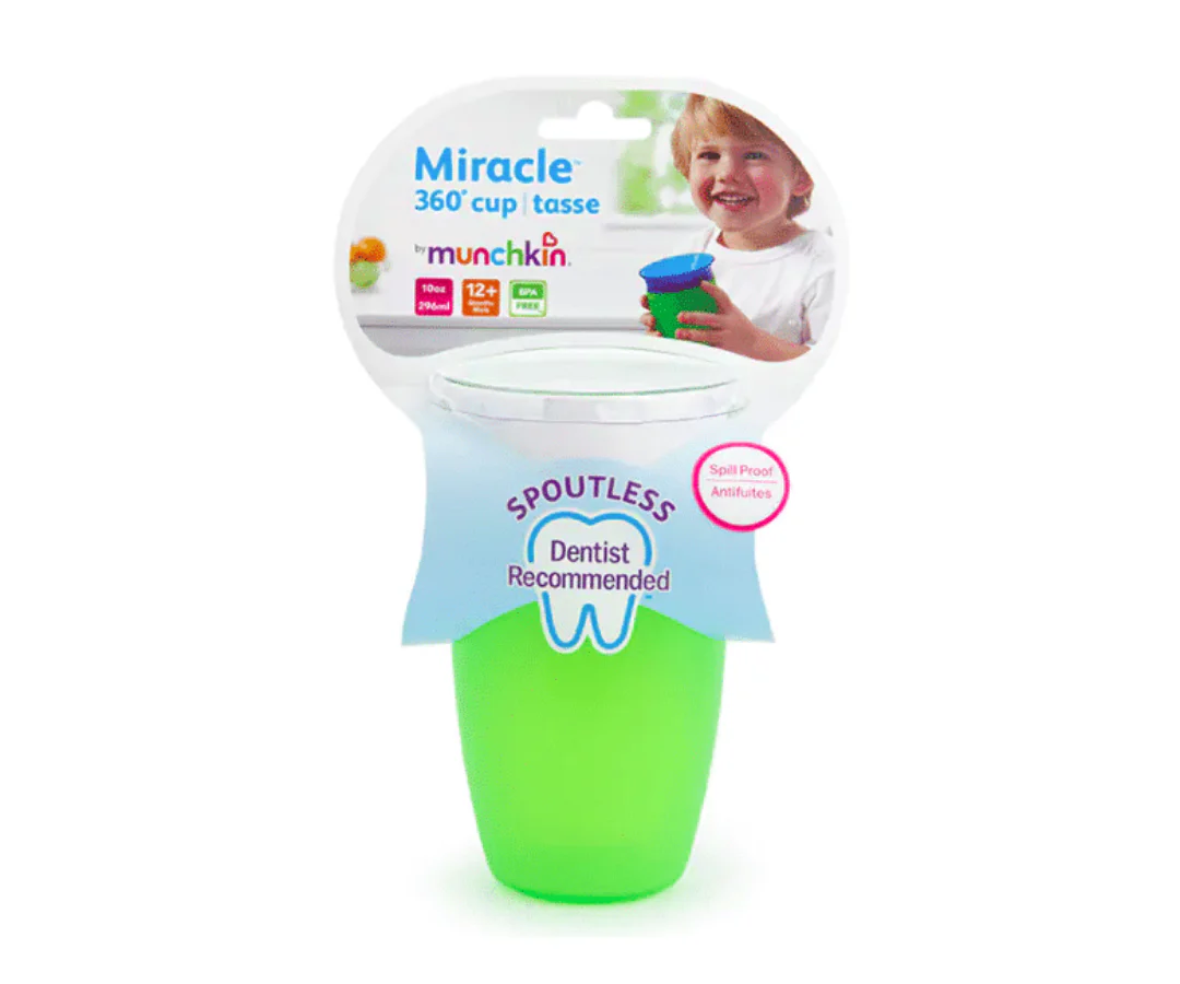 VASO 360 10 OZ CON TAPA VERDE MUNCHKIN - Image 3