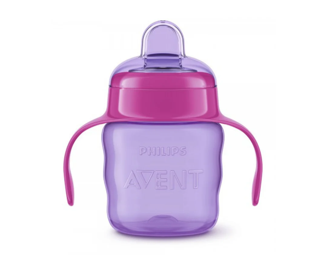 Vaso Con Boquilla Suave Niña Avent