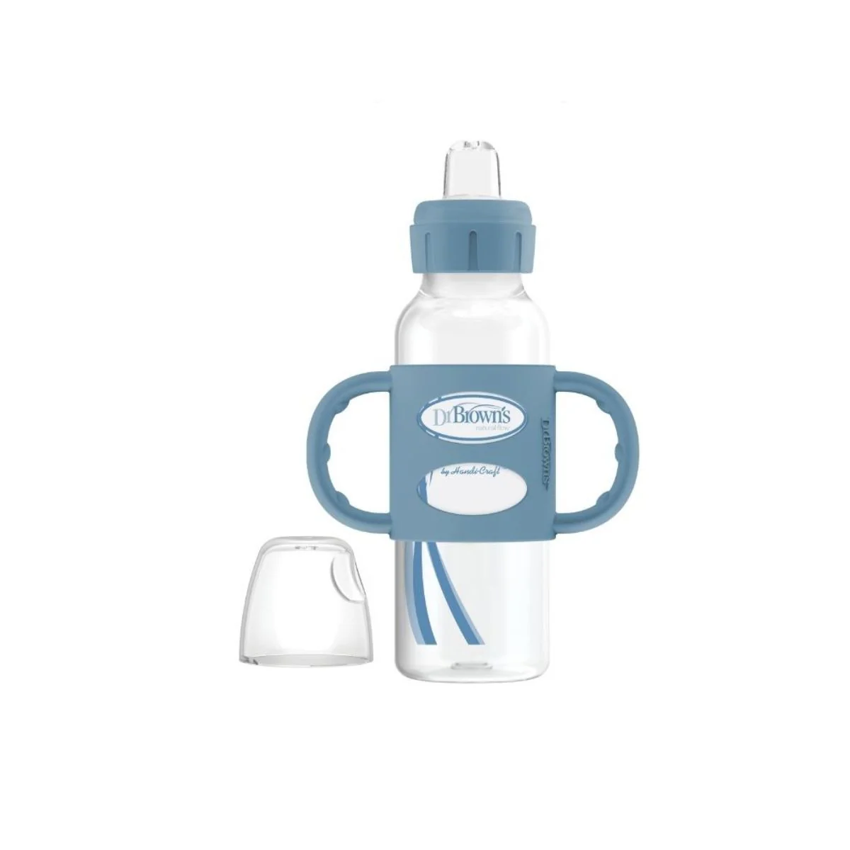 Vaso Con Boquilla Suave y Agarraderas 8 Oz | Azul - Image 2