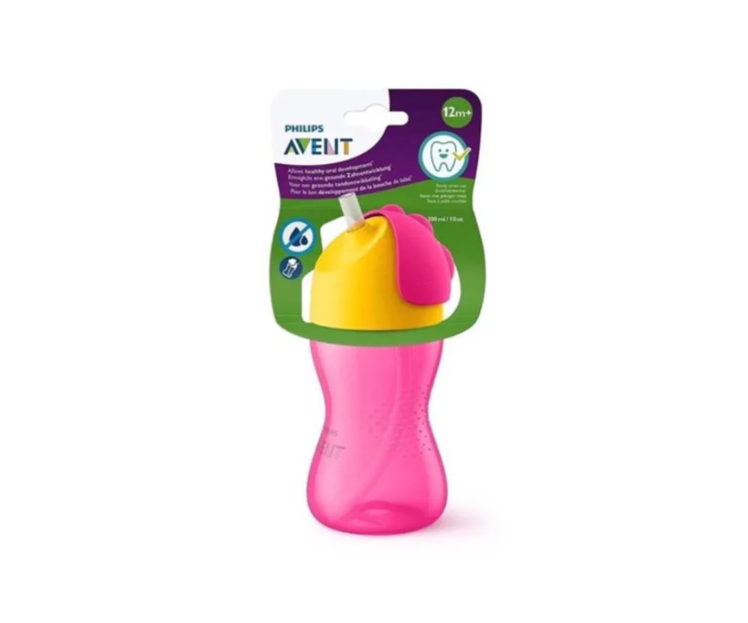 Vaso Con Sorbete 10 Oz Rosado Avent