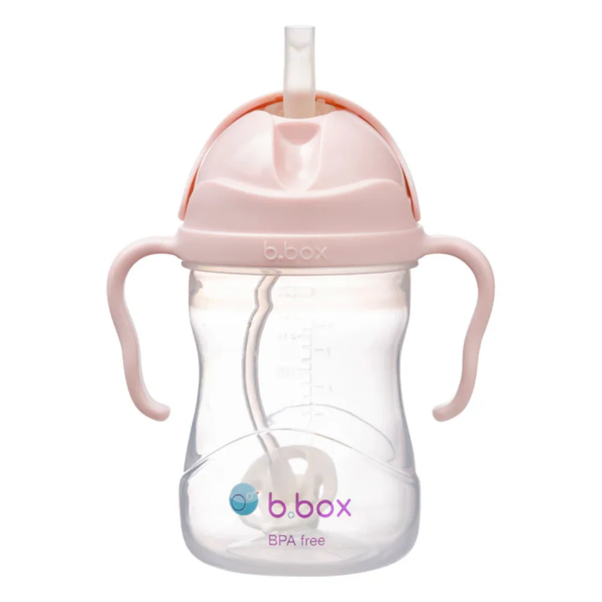 Vaso Con Sorbete Flexible Pesa y Asas | Blush BBOX - Image 2