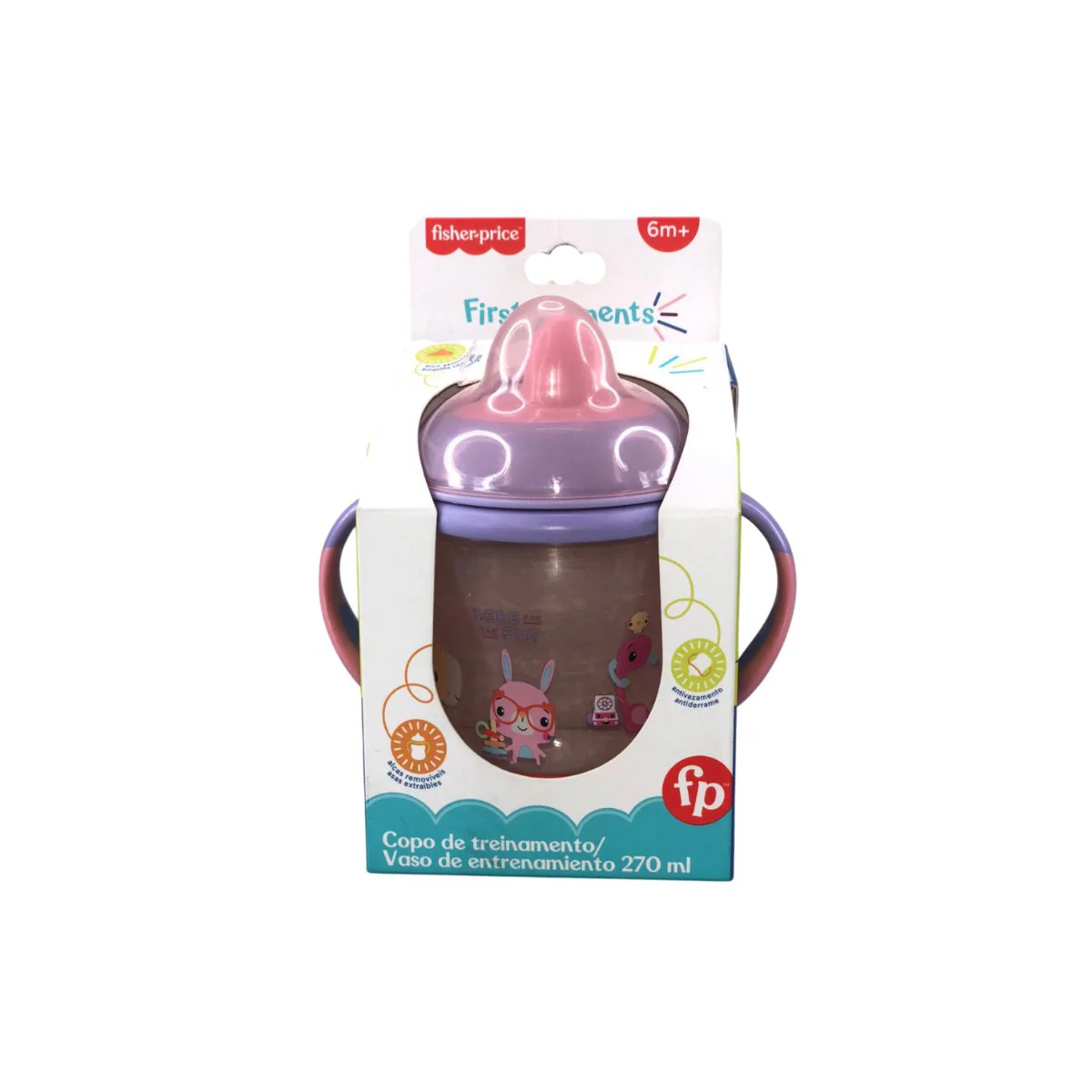 Vaso de Entrenamiento Con Boquilla 270ml