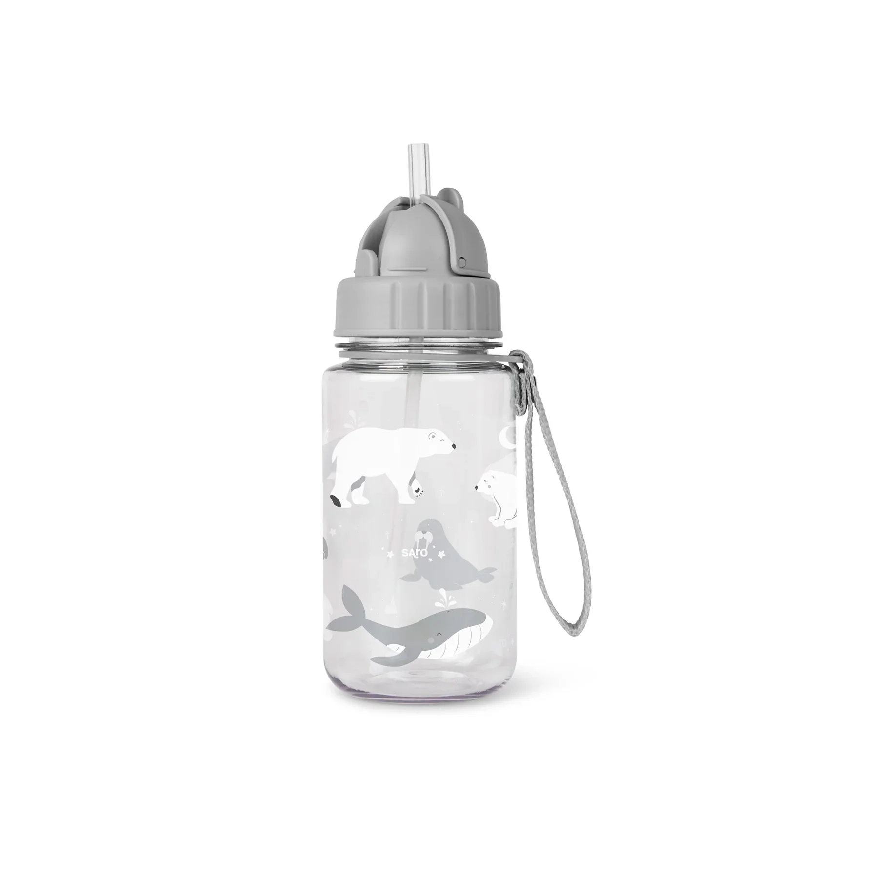 Vaso Entrenador Con Sorbete | Polaris Gray - Saro