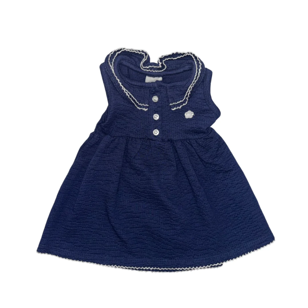 Vestido nena azul