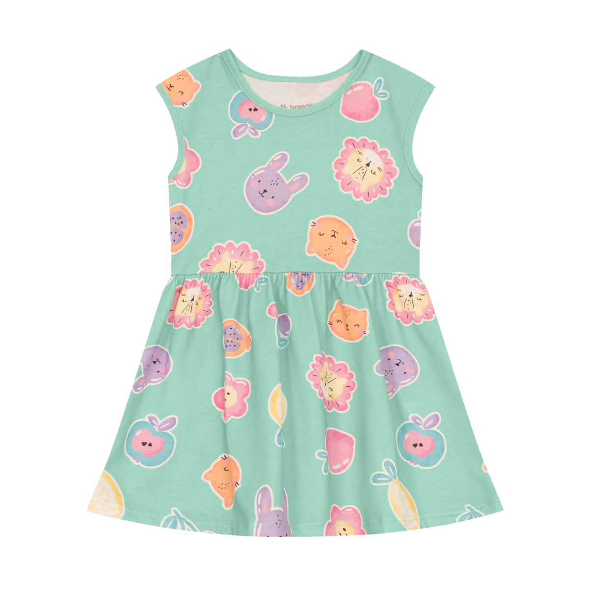 Vestido Nena Mix | Azul Celeste Brandili